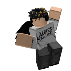 albie's Roblox avatar
